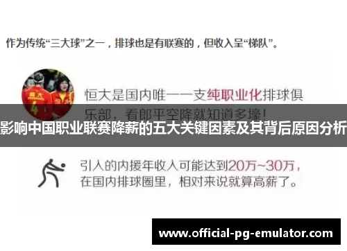 影响中国职业联赛降薪的五大关键因素及其背后原因分析
