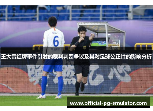 王大雷红牌事件引发的裁判判罚争议及其对足球公正性的影响分析