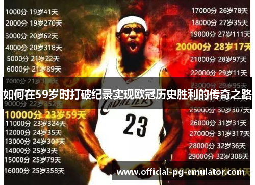 如何在59岁时打破纪录实现欧冠历史胜利的传奇之路